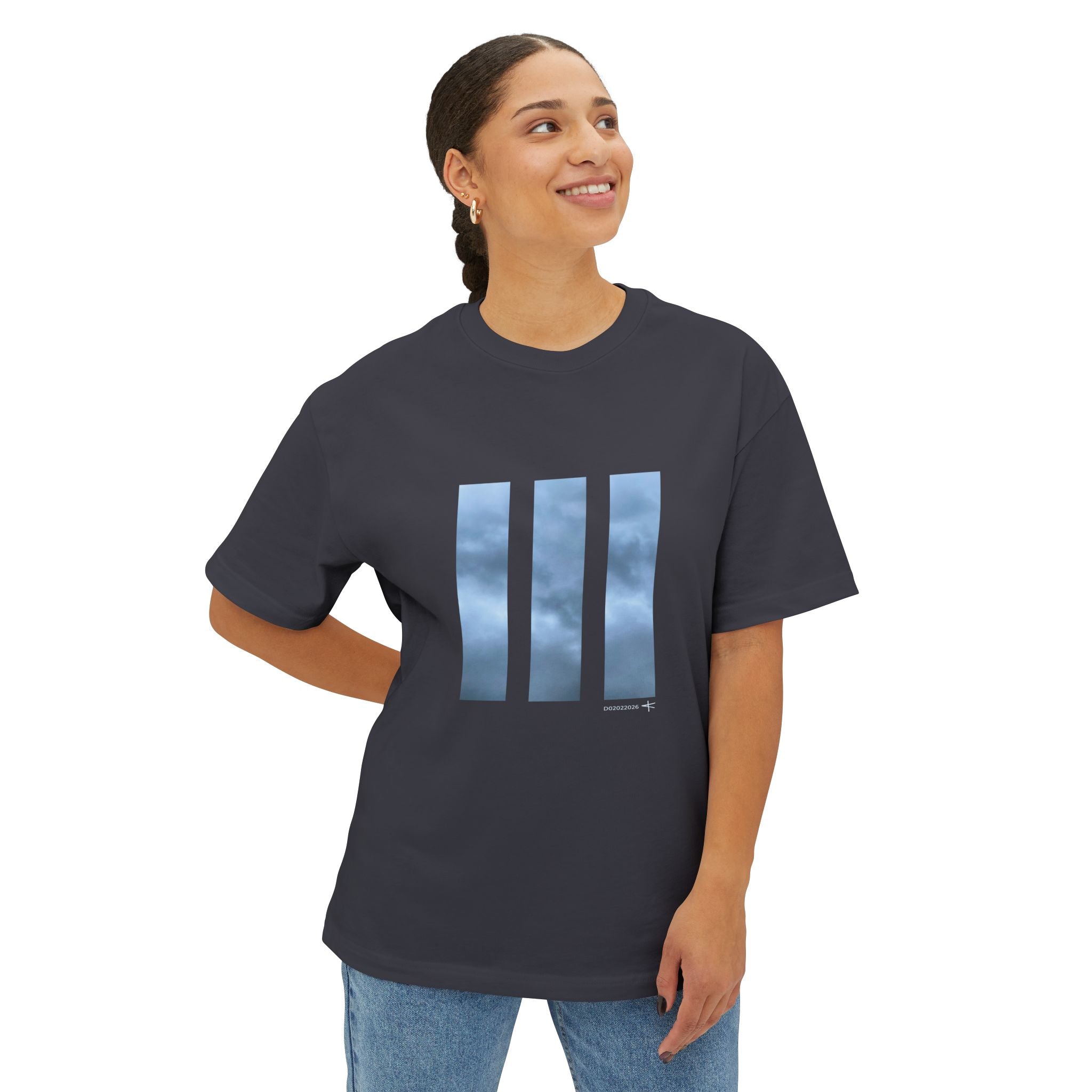 Bleu Ocsana in Unisex Tee (Supposed for Oversized Style)