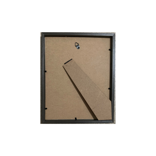 Framed Image with Cat Like Figure